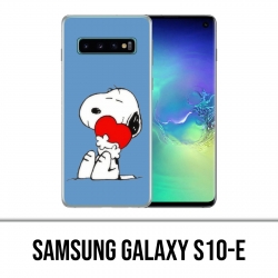 Carcasa Samsung Galaxy S10e - Snoopy Heart