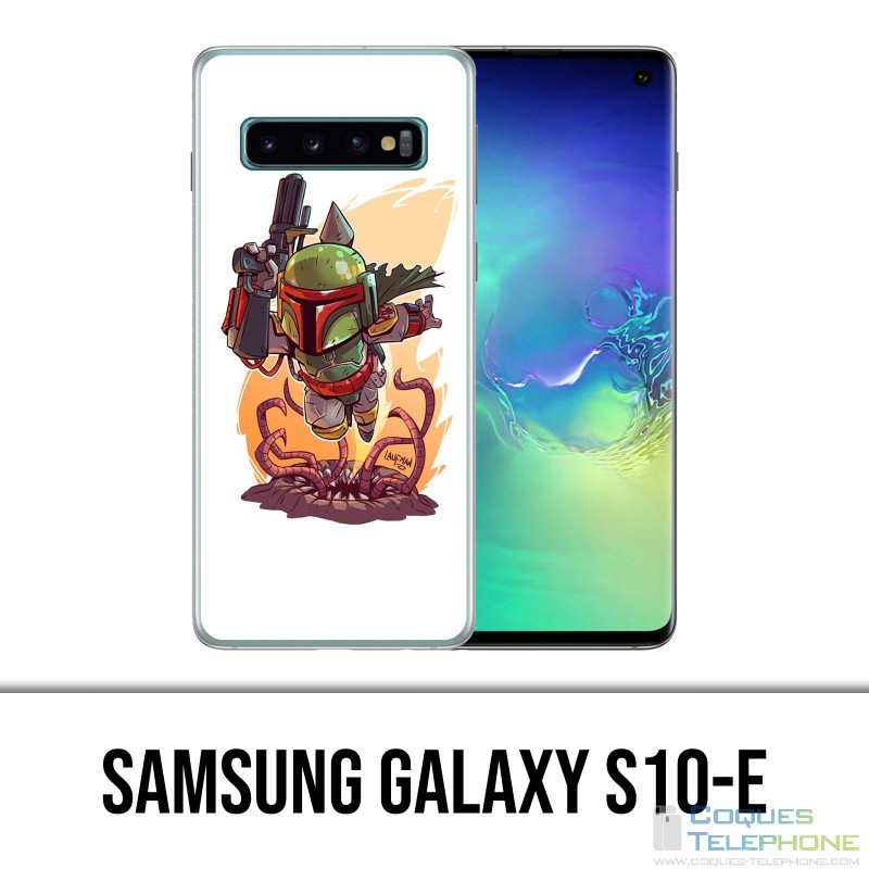 Coque Samsung Galaxy S10e - Star Wars Boba Fett Cartoon