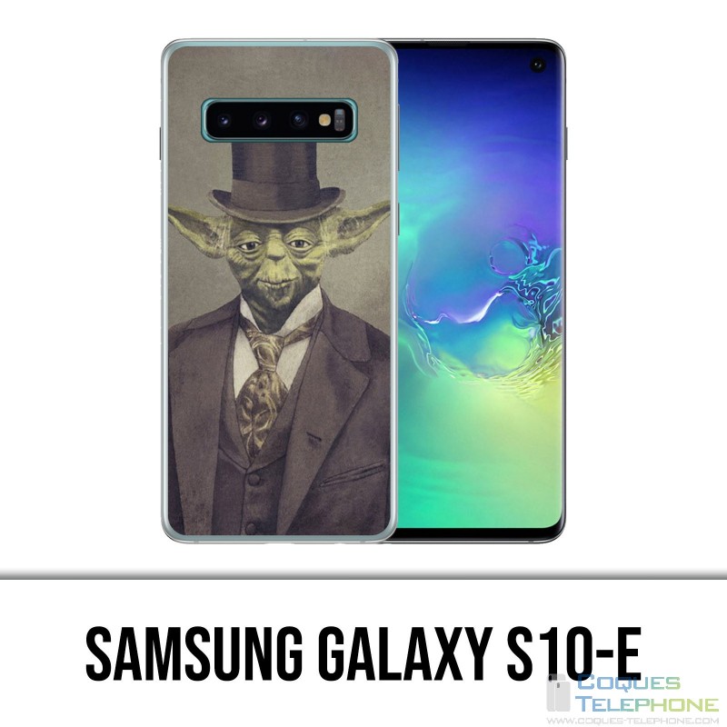 Coque Samsung Galaxy S10e - Star Wars Vintage Yoda