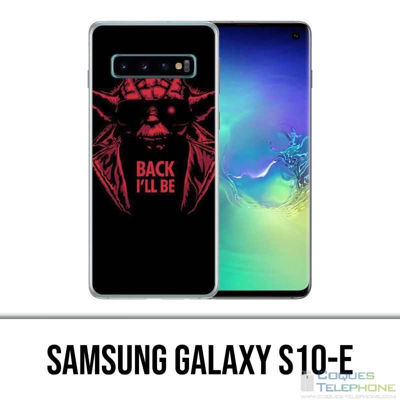 Coque Samsung Galaxy S10e - Star Wars Yoda Terminator