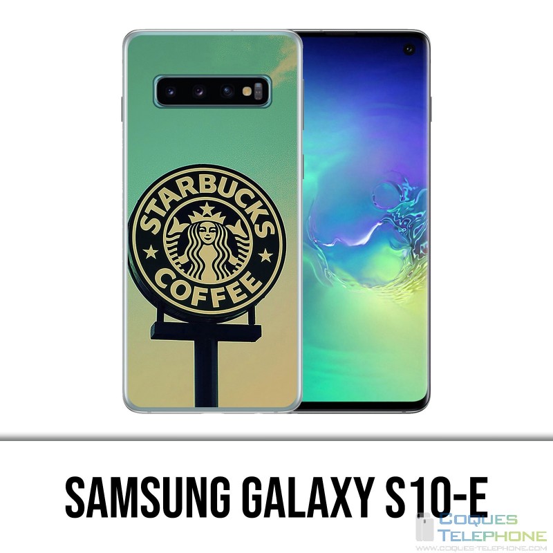 Carcasa Samsung Galaxy S10e - Vintage Starbucks