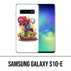 Carcasa Samsung Galaxy S10e - Dibujos animados Super Mario Turtle