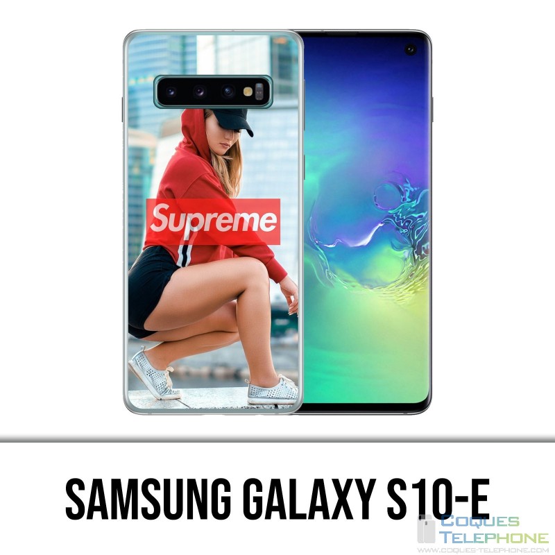 Samsung Galaxy S10e Case - Supreme Girl Back