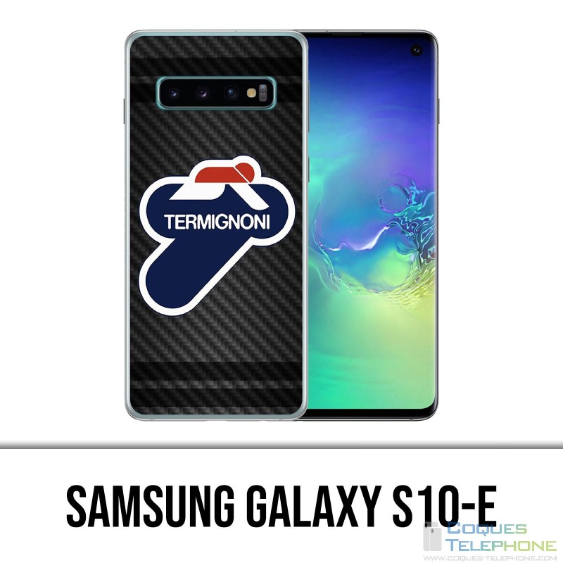 Coque Samsung Galaxy S10e - Termignoni Carbone