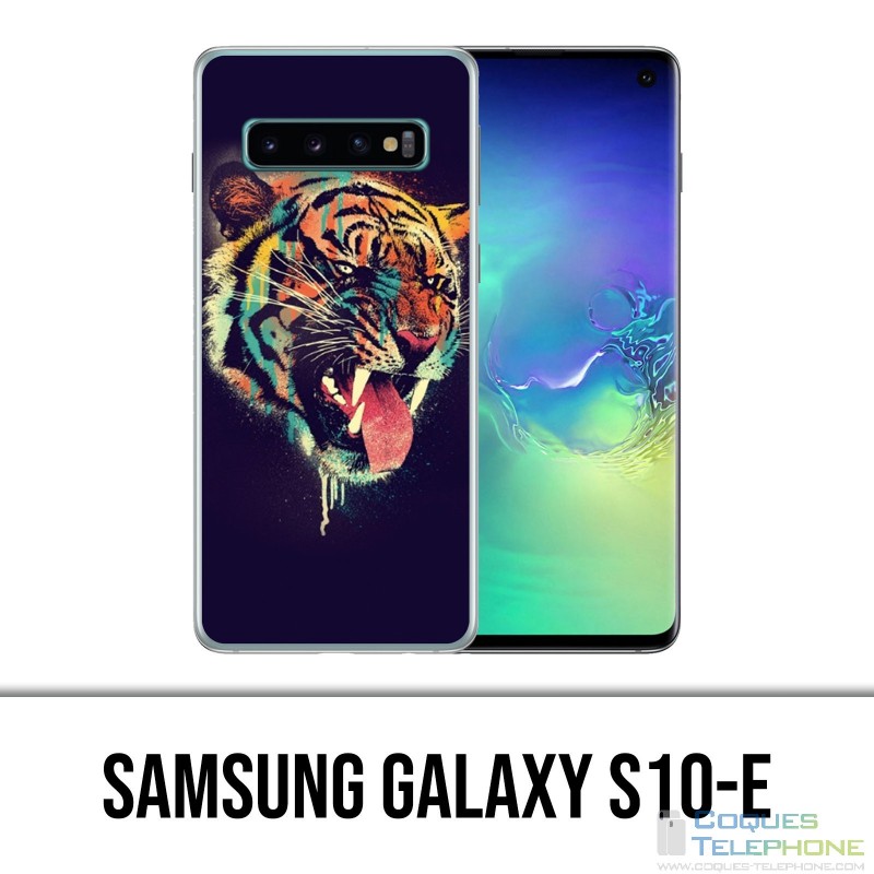 Custodia Samsung Galaxy S10e - Tiger Painting