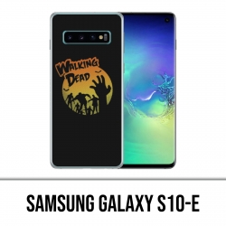 Carcasa Samsung Galaxy S10e - Logotipo de Walking Dead Vintage