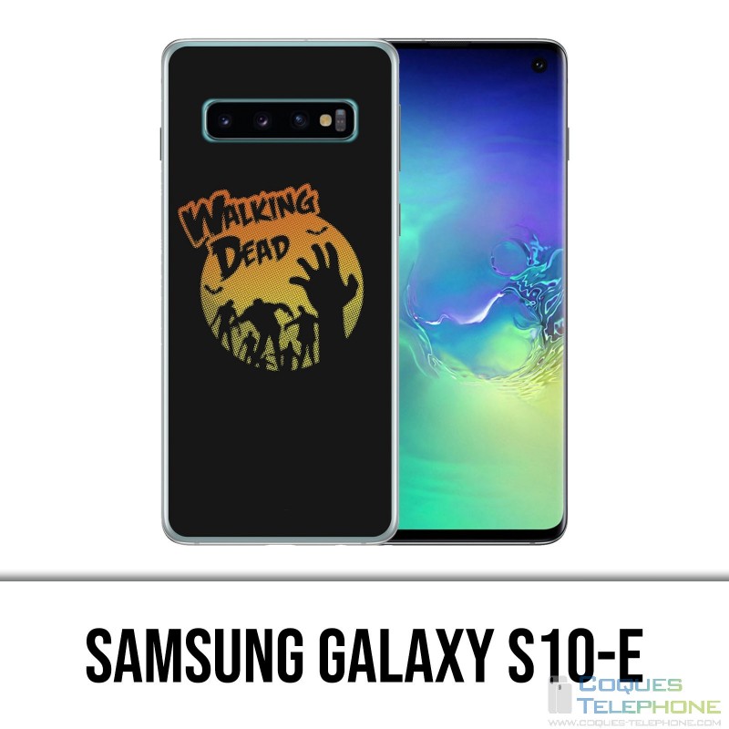 Coque Samsung Galaxy S10e - Walking Dead Logo Vintage