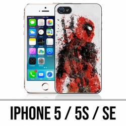 Coque iPhone 5 / 5S / SE - Deadpool Paintart