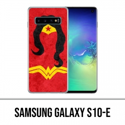 Carcasa Samsung Galaxy S10e - Arte de la Mujer Maravilla