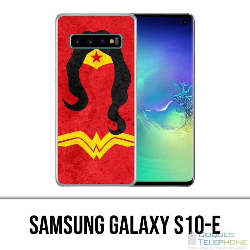 Carcasa Samsung Galaxy S10e - Arte de la Mujer Maravilla