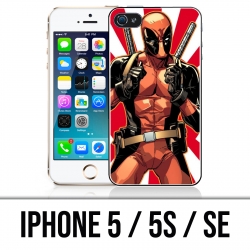 Coque iPhone 5 / 5S / SE - Deadpool Redsun