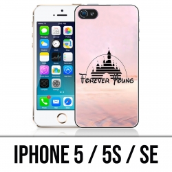 Coque iPhone 5 / 5S / SE - Disney Forver Young Illustration