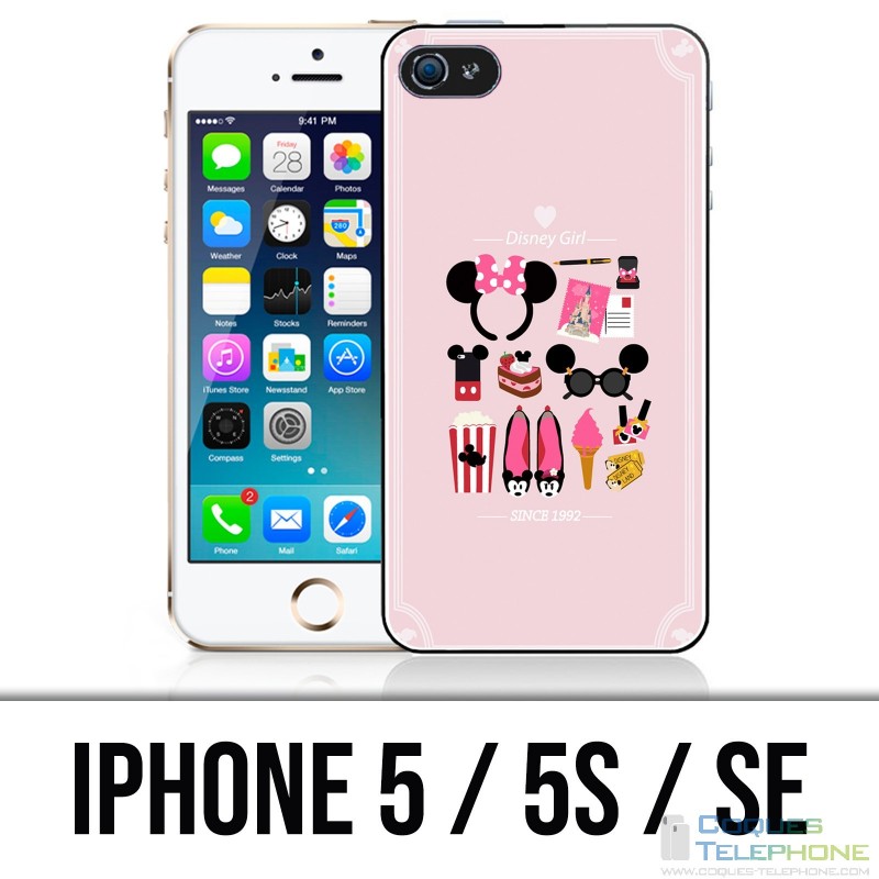 Coque iPhone 5 / 5S / SE - Disney Girl