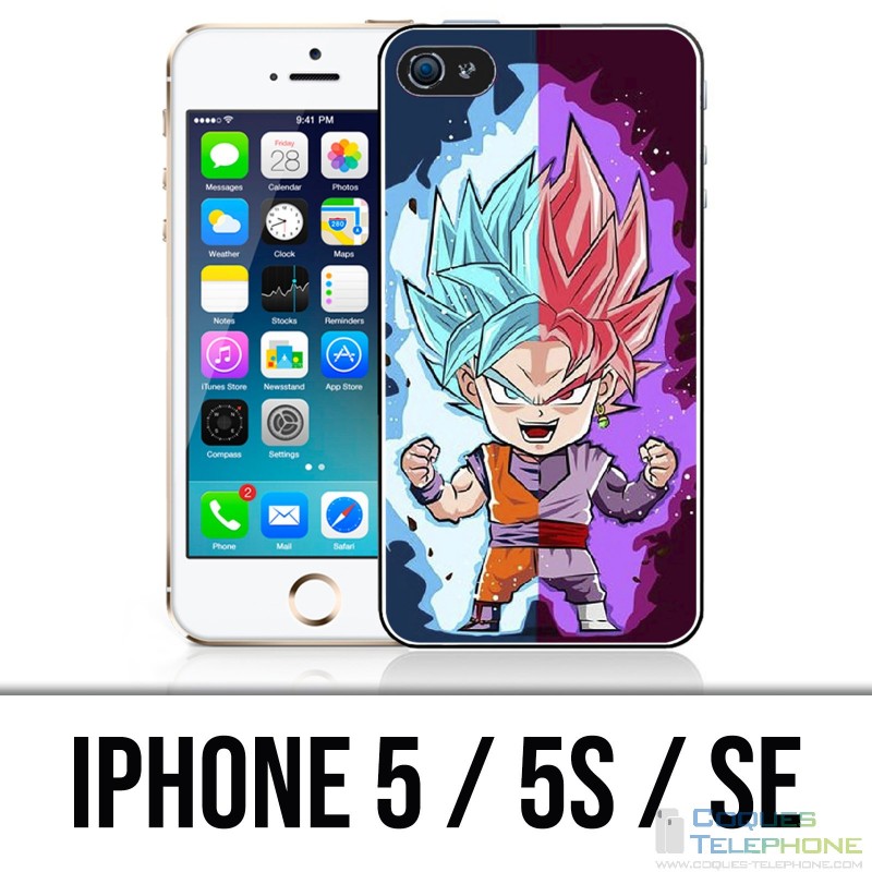 Coque iPhone 5 / 5S / SE - Dragon Ball Black Goku