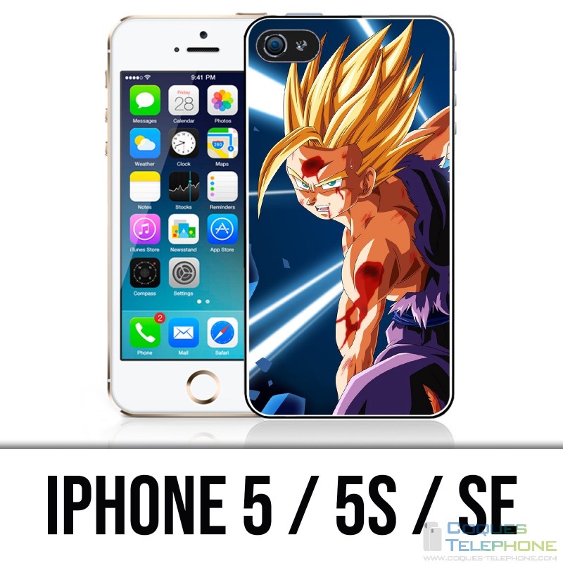 Funda iPhone 5 / 5S / SE - Dragon Ball Gohan Kameha