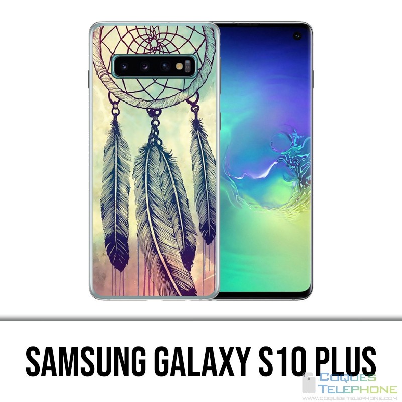 Coque Samsung Galaxy S10 PLUS - Dreamcatcher Plumes