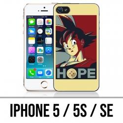 Coque iPhone 5 / 5S / SE - Dragon Ball Hope Goku