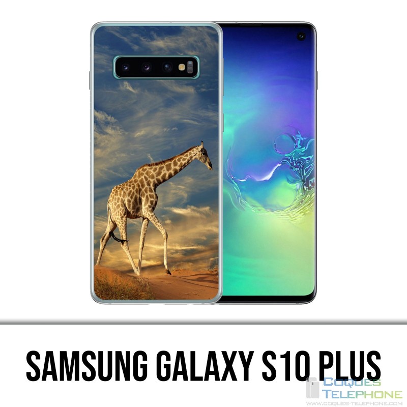 Samsung Galaxy S10 Plus Hülle - Giraffenfell