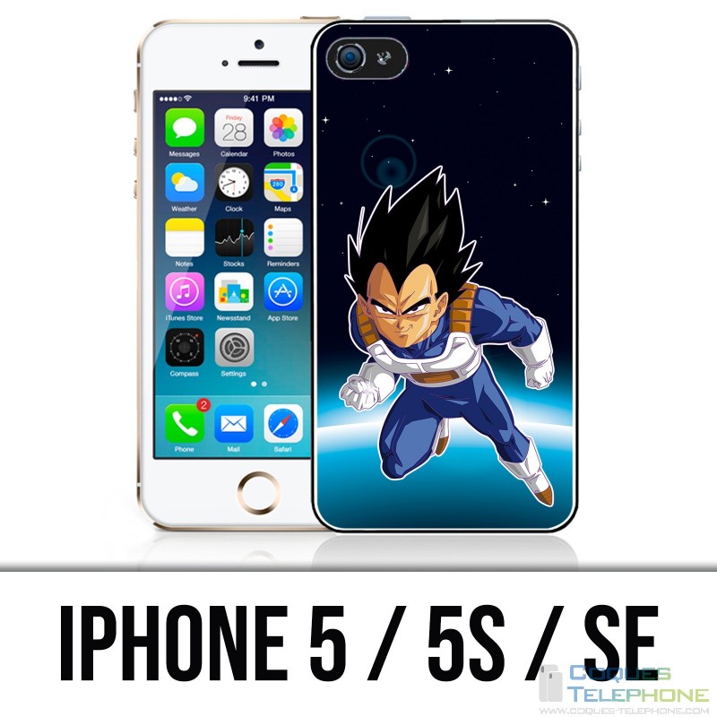 Custodia per iPhone 5 / 5S / SE - Dragon Ball Vegeta Space