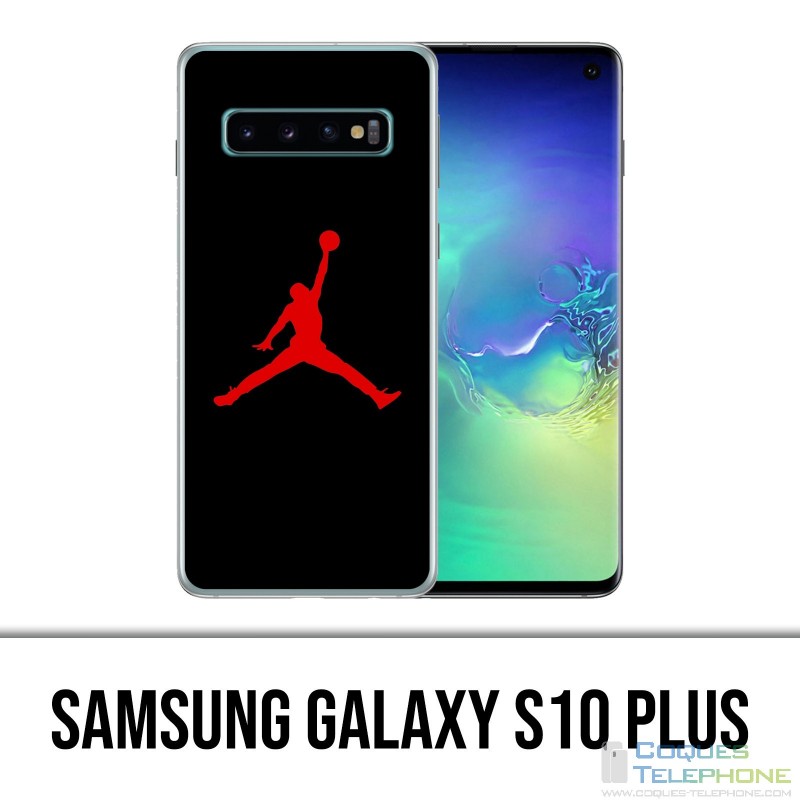 Samsung Galaxy S10 Plus Hülle - Jordan Basketball Logo Schwarz