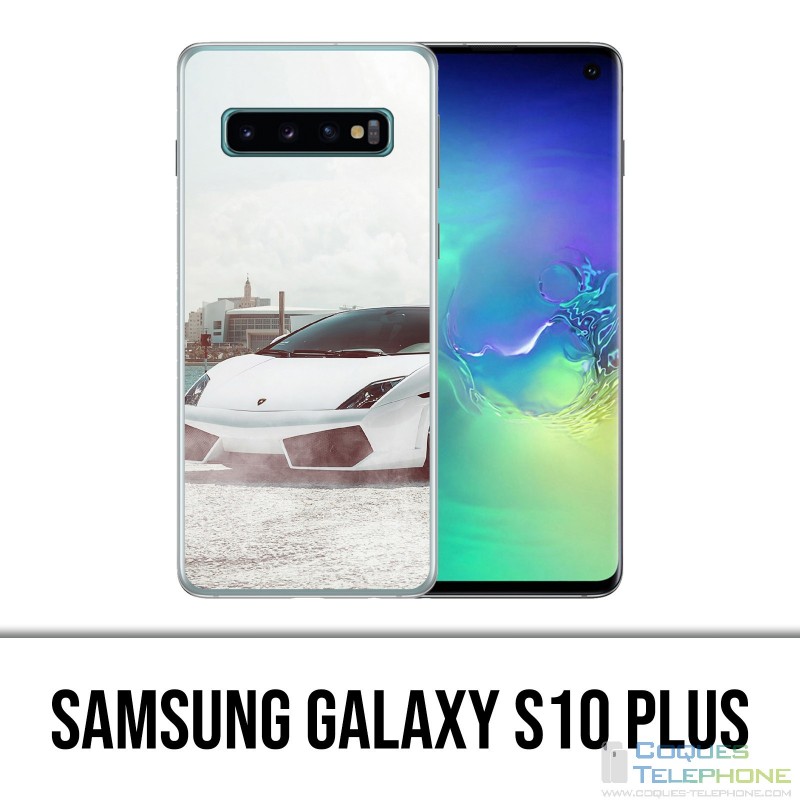 Coque Samsung Galaxy S10 PLUS - Lamborghini Voiture