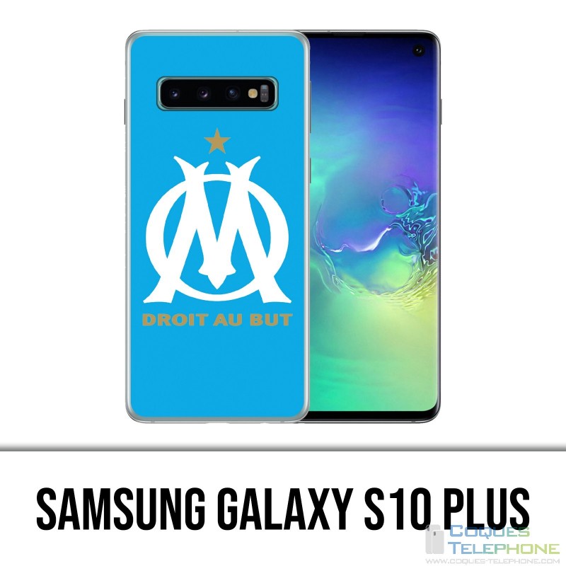 Carcasa Samsung Galaxy S10 Plus - Logotipo azul de Om Marsella