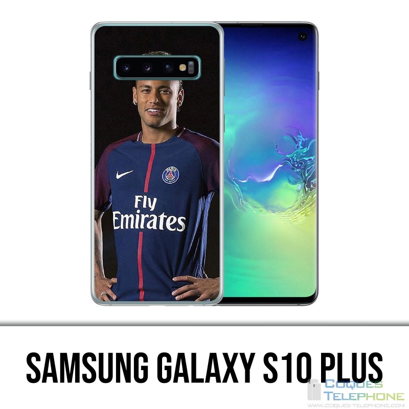 Custodia Samsung Galaxy S10 Plus - Neymar Psg Cartoon