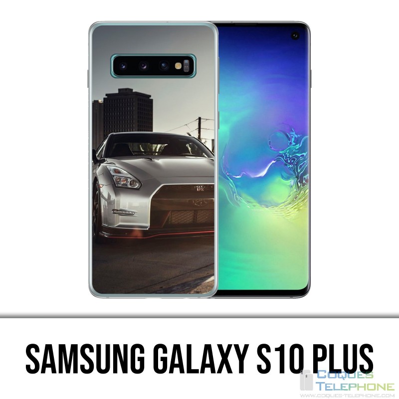 Custodia Samsung Galaxy S10 Plus - Nissan Gtr nera