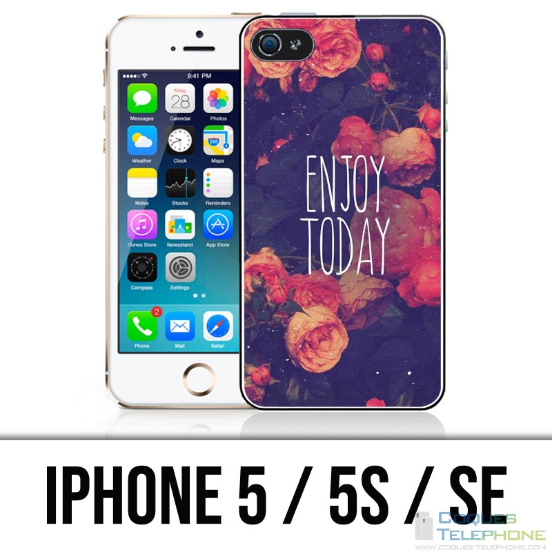 Custodia per iPhone 5 / 5S / SE - Divertiti oggi