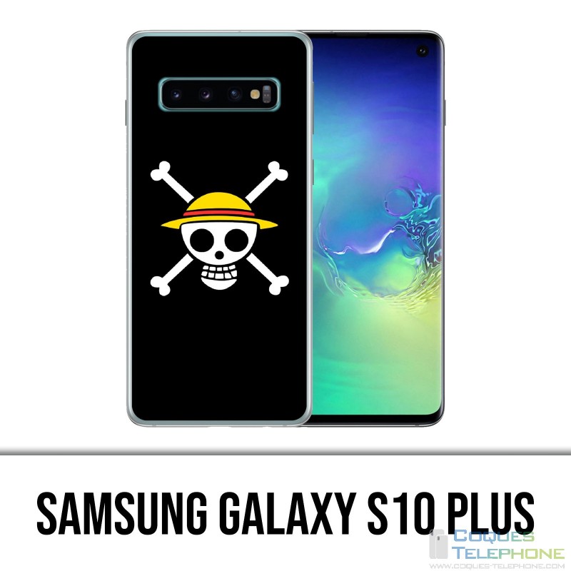 Carcasa Samsung Galaxy S10 Plus - Nombre del logotipo de One Piece