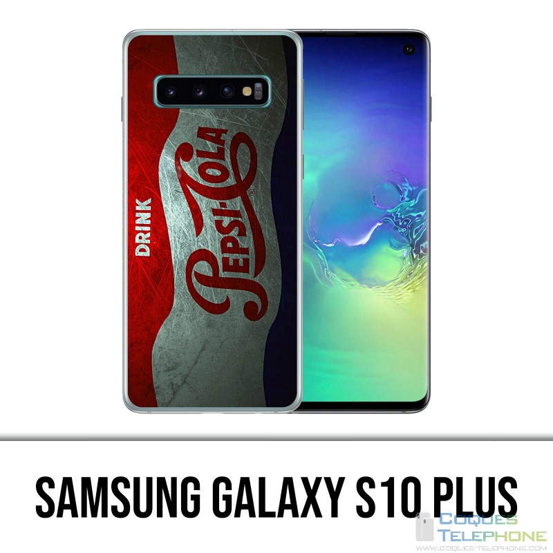 Carcasa Samsung Galaxy S10 Plus - Vintage Pepsi