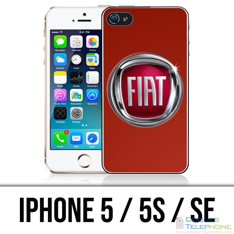 Coque iPhone 5 / 5S / SE - Fiat Logo