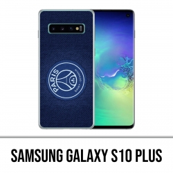Carcasa Samsung Galaxy S10 Plus - Fondo azul minimalista PSG