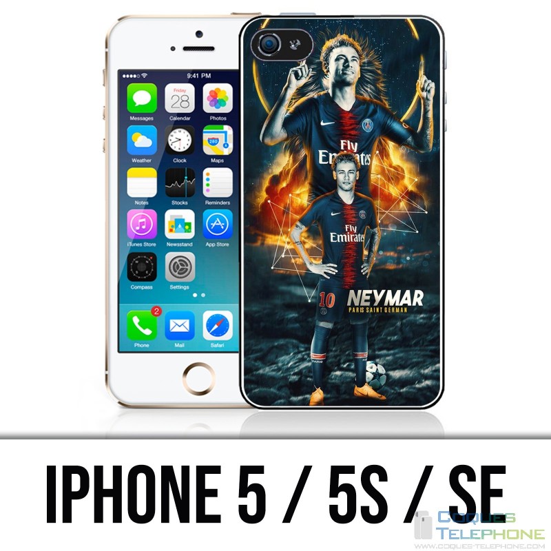 Funda iPhone 5 / 5S / SE - Football Psg Neymar Victory