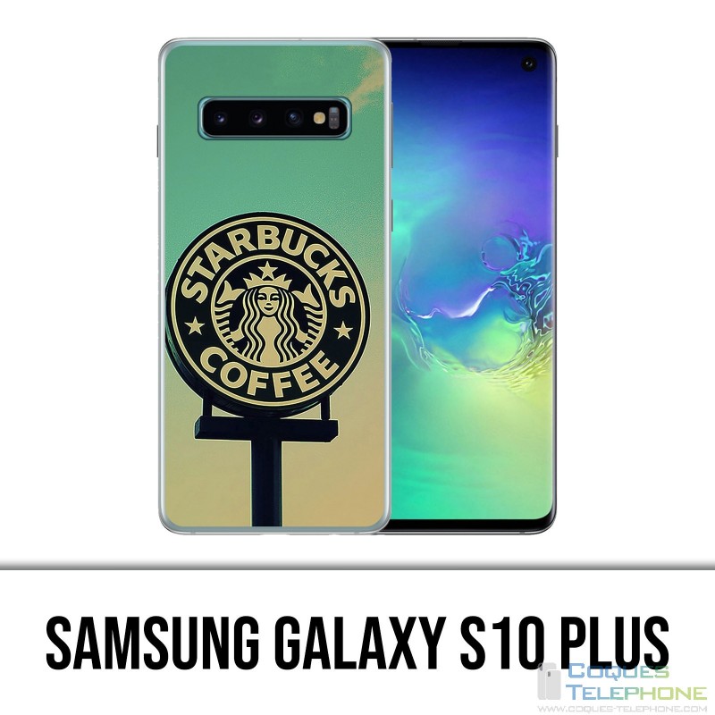 Carcasa Samsung Galaxy S10 Plus - Vintage Starbucks