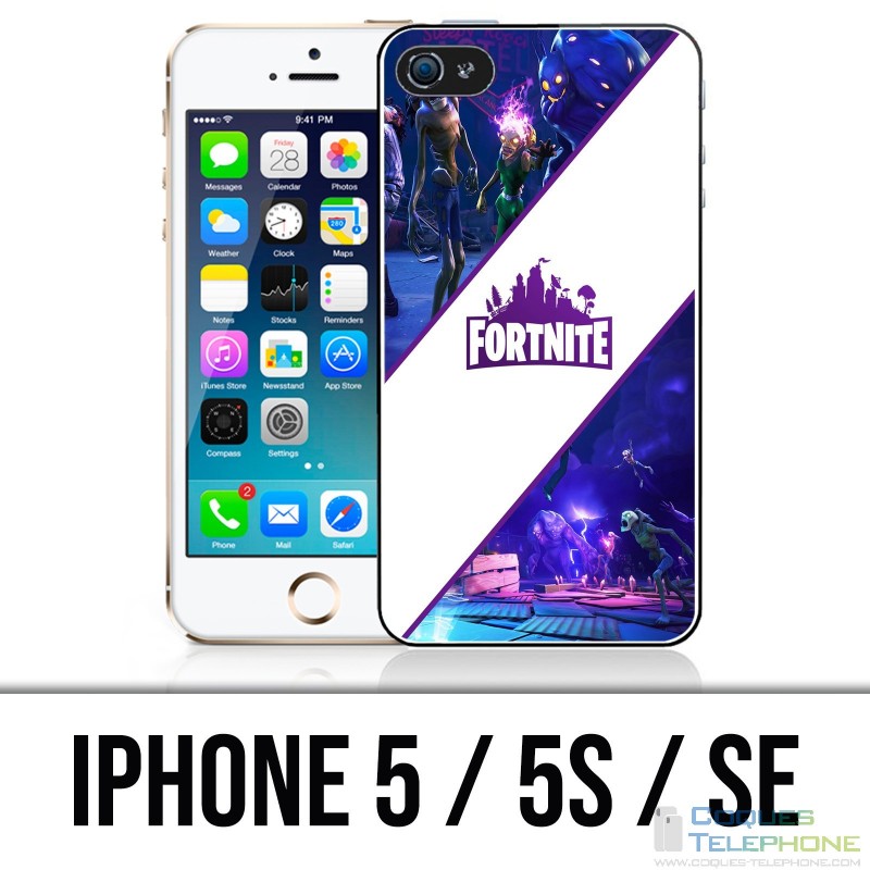 Custodia per iPhone 5 / 5S / SE - Fortnite