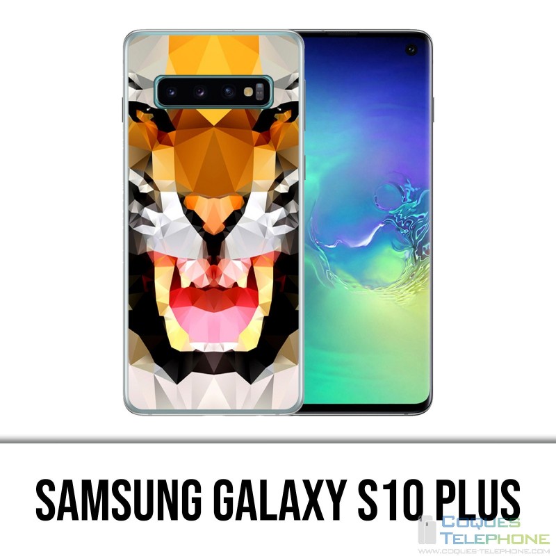 Custodia Samsung Galaxy S10 Plus - Geometrica Tiger