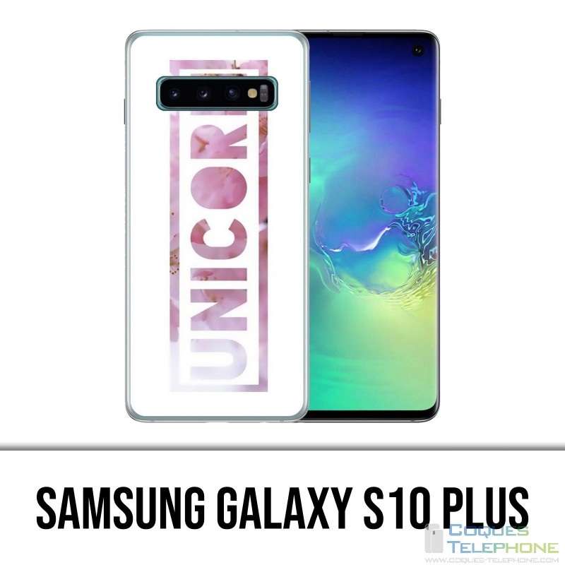 Carcasa Samsung Galaxy S10 Plus - Unicornio Unicornio Flores