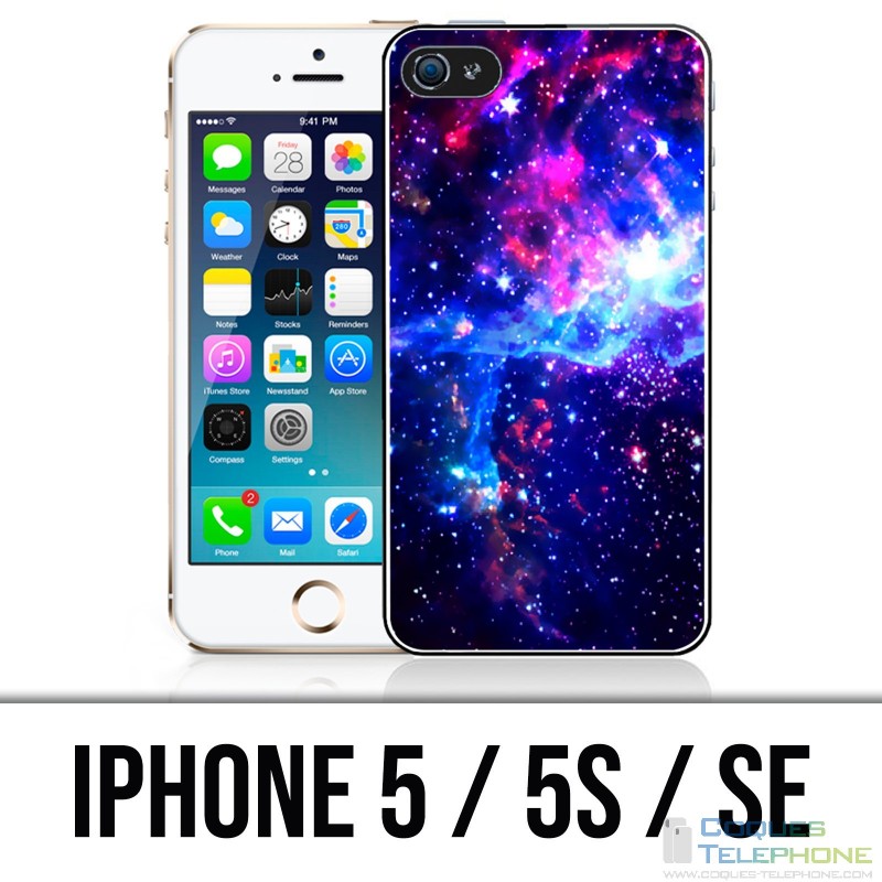 Coque iPhone 5 / 5S / SE - Galaxie 1