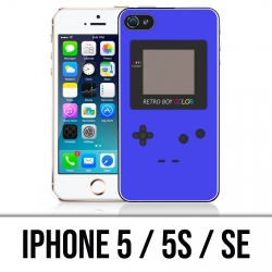 Custodia per iPhone 5 / 5S / SE - Game Boy di colore blu