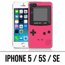 IPhone 5 / 5S / SE Hülle - Game Boy Farbe Pink