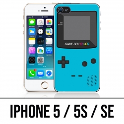 IPhone 5 / 5S / SE Hülle - Game Boy Farbe Türkis