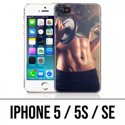 Funda para iPhone 5 / 5S / SE - Musculación de niña