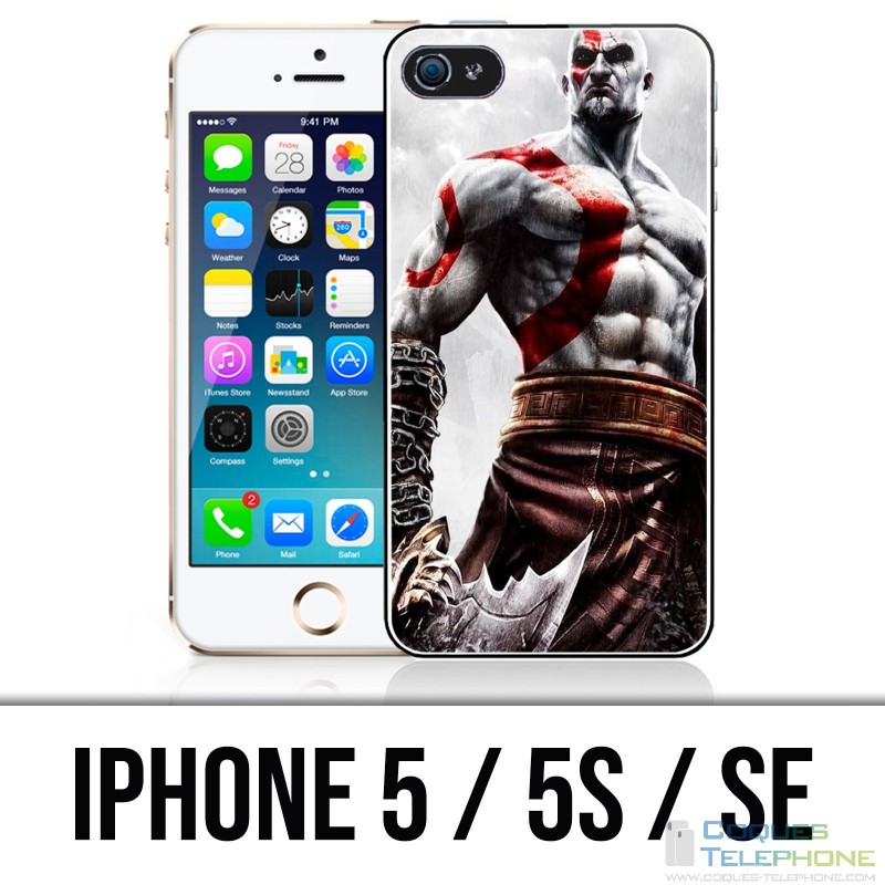 Coque iPhone 5 / 5S / SE - God Of War 3