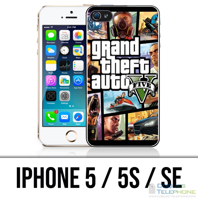 Custodia per iPhone 5 / 5S / SE - Gta V