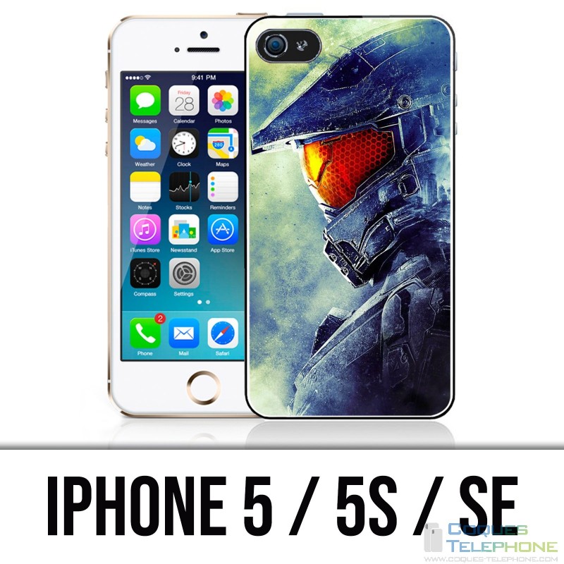 Coque iPhone 5 / 5S / SE - Halo Master Chief