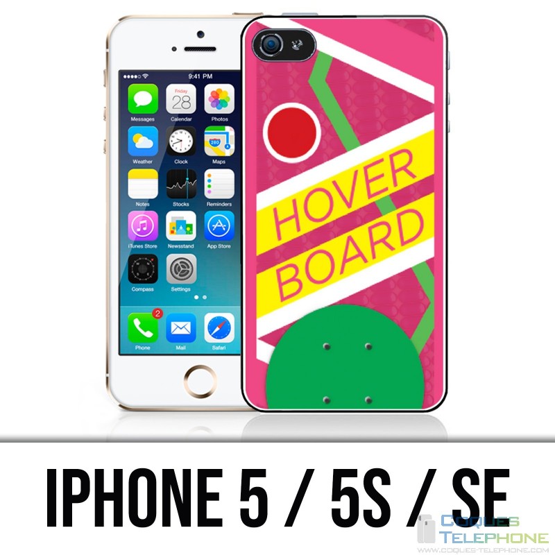 Custodia per iPhone 5 / 5S / SE - Hoverboard Back To The Future