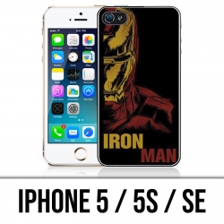 Coque iPhone 5 / 5S / SE - Iron Man Comics