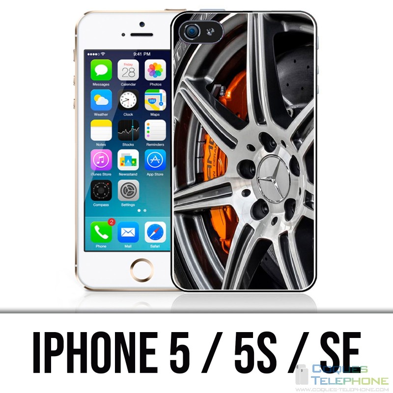 Coque iPhone 5 / 5S / SE - Jante Mercedes Amg