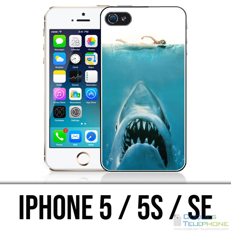 Custodia per iPhone 5 / 5S / SE - Jaws The Teeth Of The Sea